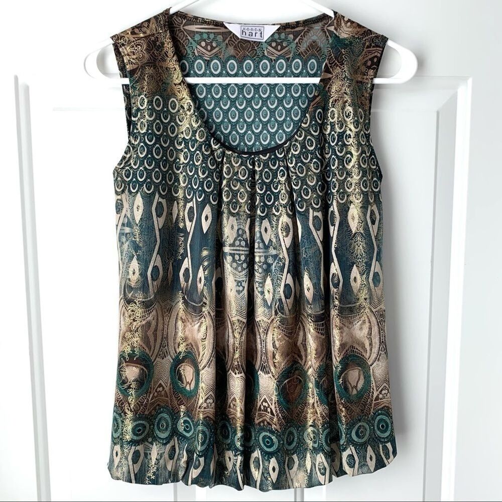 Keren Hart Sleeveless Blouse